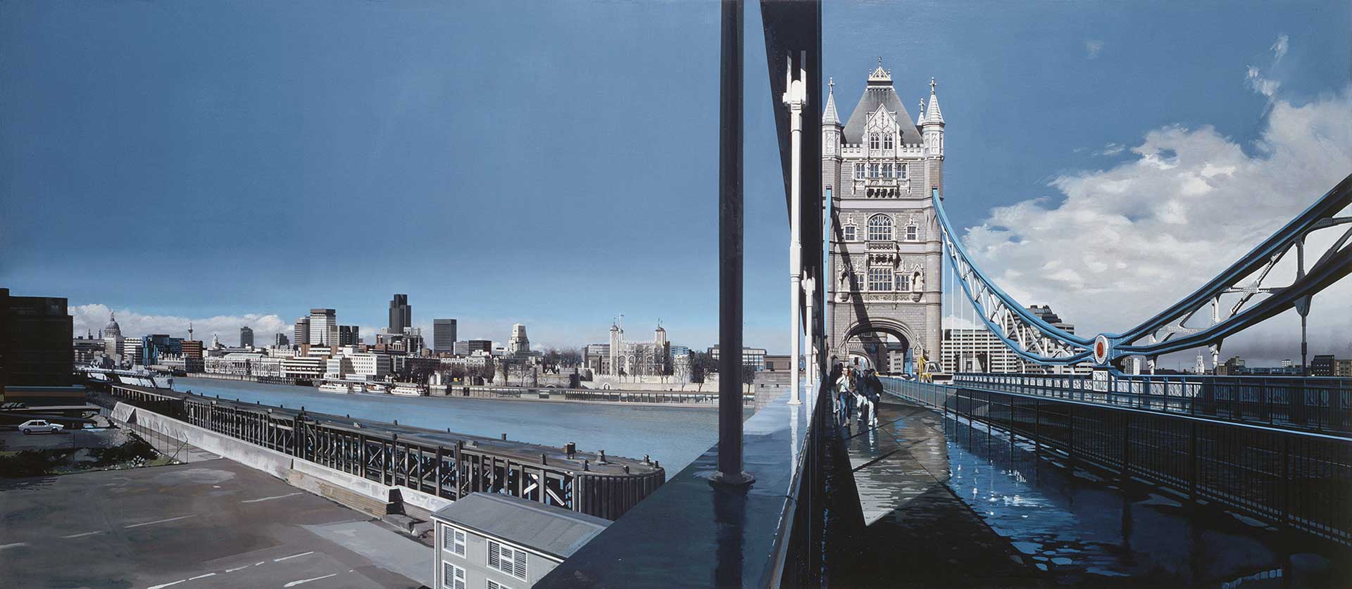 Tower bridge London, 1989