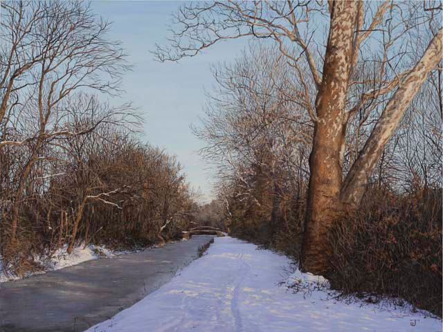 Delaware Canal Towpath, December,?